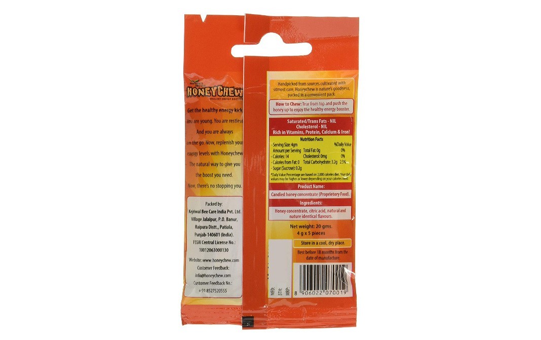 Nature's Nectar Honeychew (5 Assorted Flavours)   Sachet  500 grams